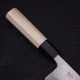 Thumbnail 5 of Кухненски нож Musashi - Япония - ръчна изработка - стомана Silver Steel #3 Deba 150мм