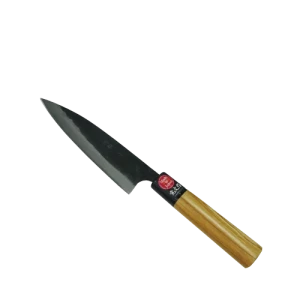 Снимка на Японски кухненски нож - ASAKA - ръчна изработка - AJIKIRI - Острие - 145 мм