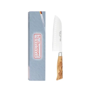 Снимка на Кухненски нож Burgvogel - Солинген  Германия - Серия Olive - острие Santoku 18см.