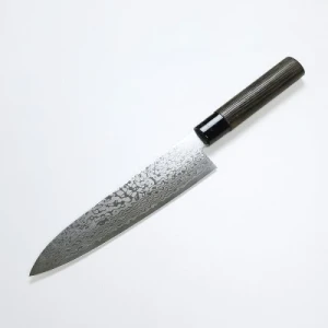 Снимка на Японски кухненски нож - ASAKA - ръчна изработка - стомана ZA-18 - Gyuto 210мм