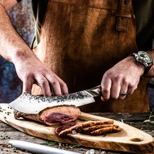 Снимка на Месарски нож Forged - Ръчна изработка - стомана VG10 - Холандия - Серия Katai - Butcher